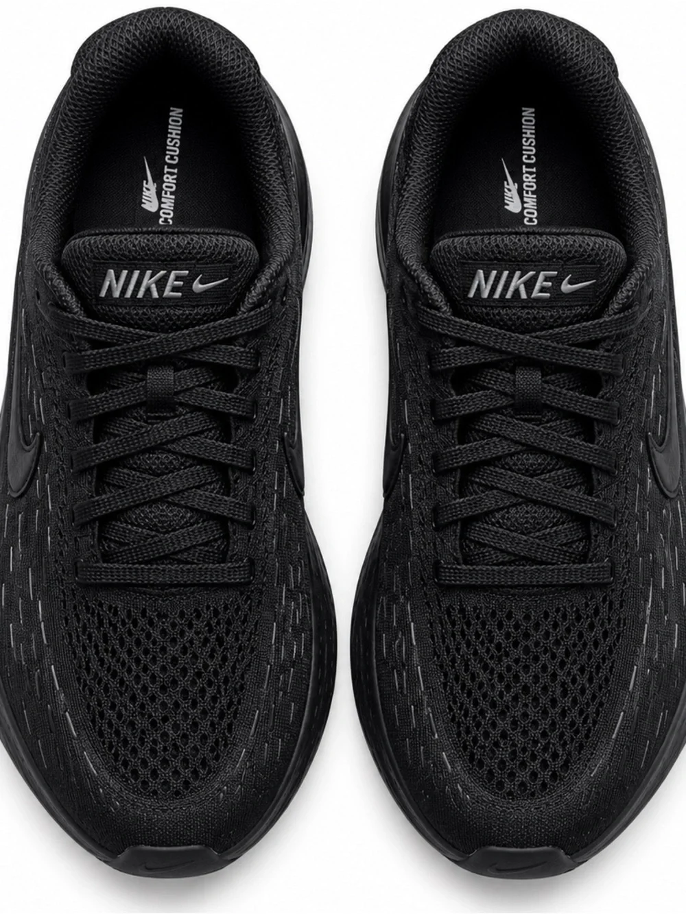 Nike Unisex's Black Comfort Cushion Running Shoes